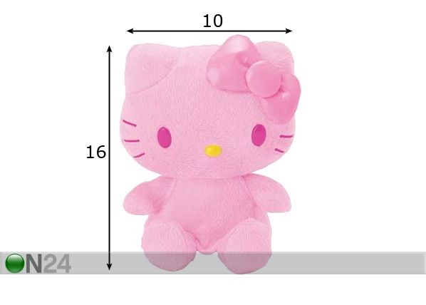 Мягкая розовая Feng Shui Hello Kitty размеры