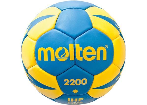 Мяч для гандбола H1X2200-By синтетическая кожа Molten