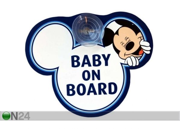 Наклейка Mickey Baby on Board