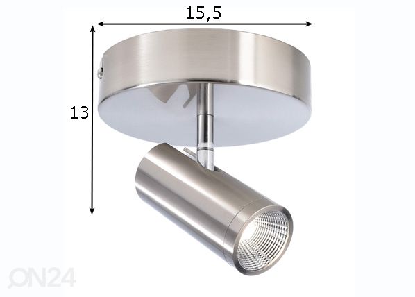 Направляемый подвесной светильник Becrux I LED размеры