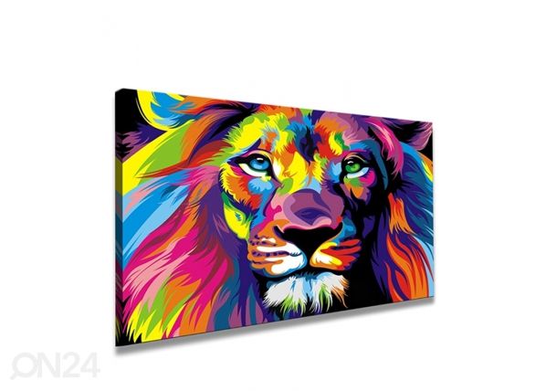 Настенная картина Lion 60x80 cm