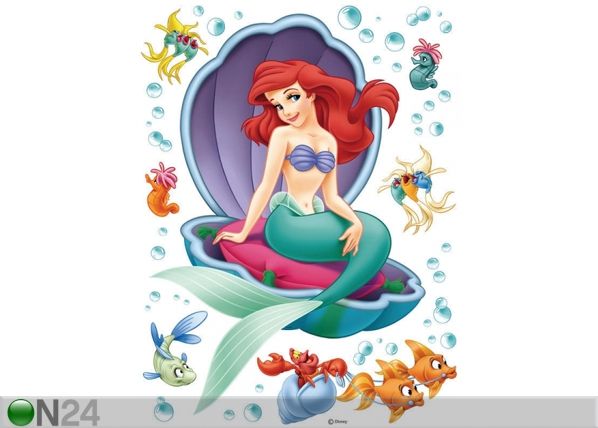 Настенная наклейка Disney Ariel 42,5x65 cm