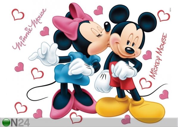 Настенная наклейка Disney Minnie and Mickey's 42,5x65 cm
