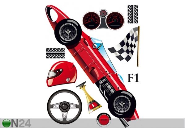 Настенная наклейка Formula 1, 65x85 см