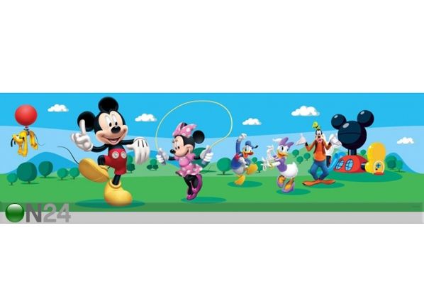 Настенная наклейка Mickey Mouse Club House 14x500 cm
