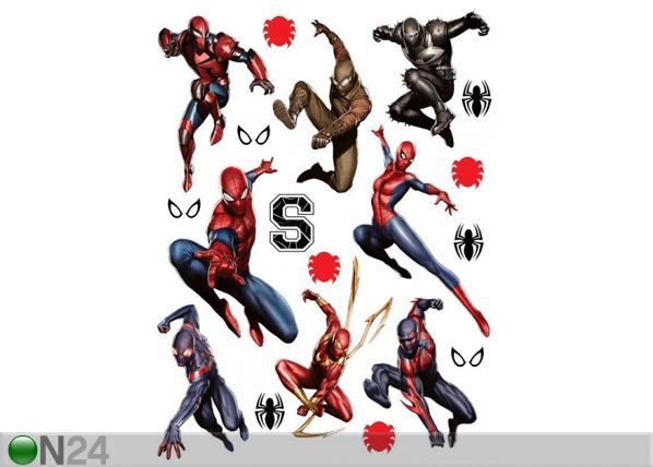 Настенная наклейка Spiderman 65x85 cm