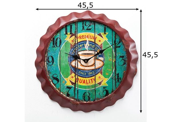 Настенные часы Vintage размеры