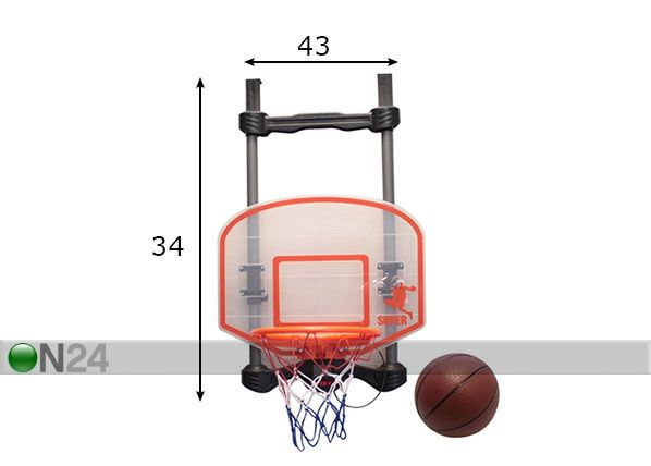 Настенный баскетбольный щит размеры