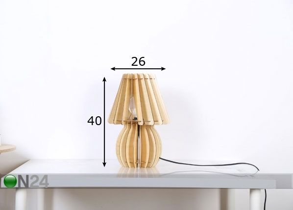 Настольная лампа Ø26 cm размеры