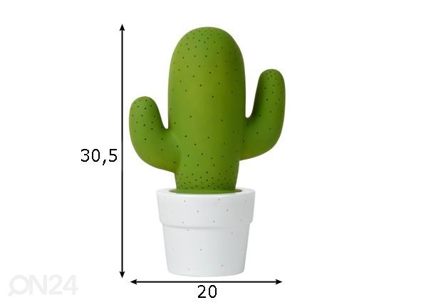 Настольная лампа Cactus размеры