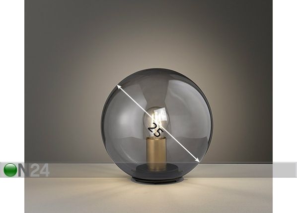 Настольная лампа Dini Ø 25 см размеры