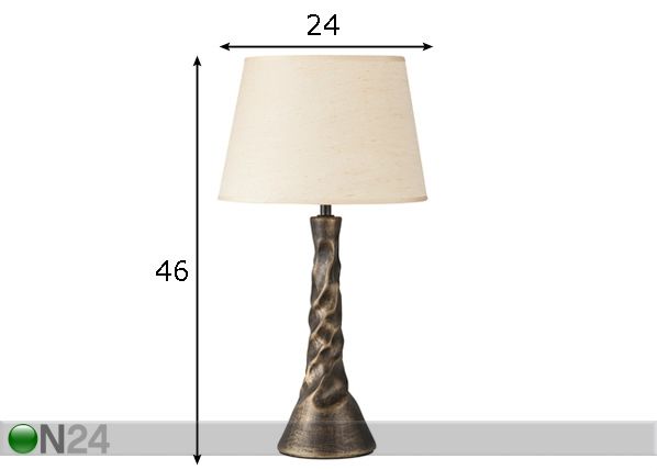 Настольная лампа Hattie размеры