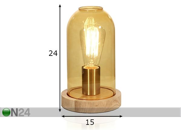 Настольная лампа Newton размеры