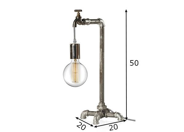 Настольная лампа Plumber размеры