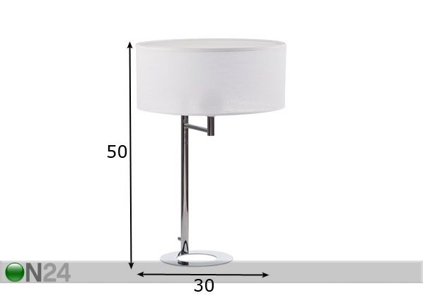 Настольная лампа Pres-2 G размеры