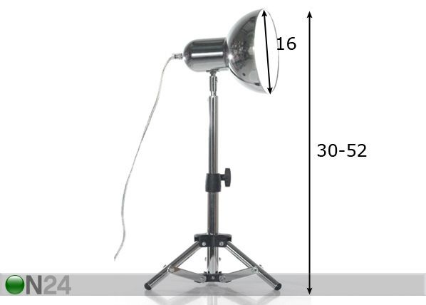 Настольная лампа Scoop размеры