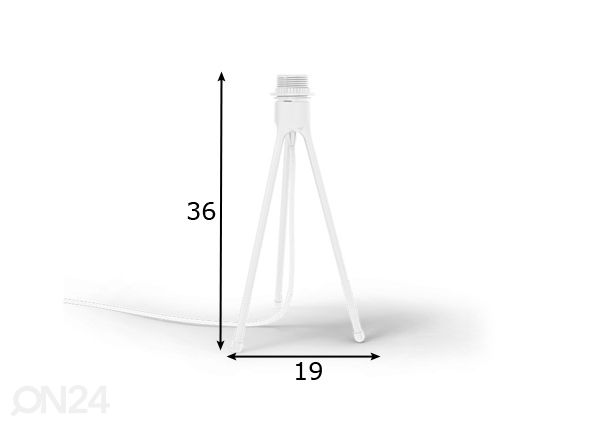 Ножка для светильника Tripod размеры