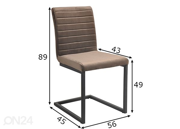 Обеденные стулья Sit, 2 шт