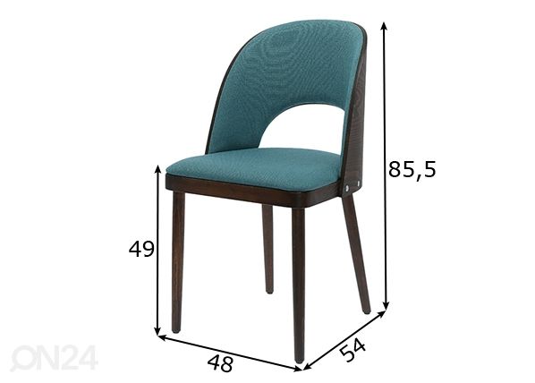 Обеденный стул Amada размеры