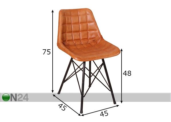 Обеденный стул Sit размеры