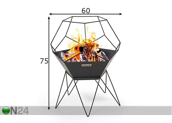 Очаг для костра Barbecook Jura Ø 60 cm размеры