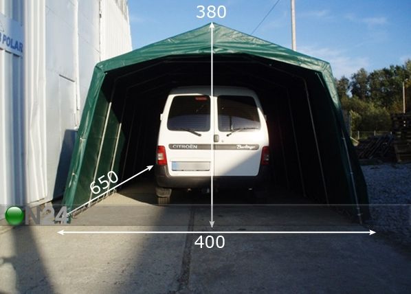 Палатка для автомобиля XL 400x650 cm размеры