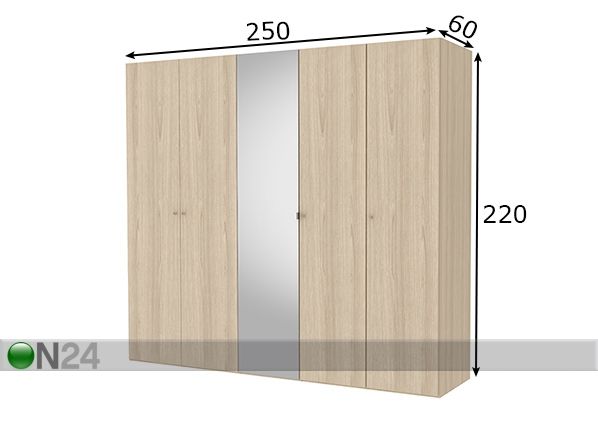 Платяной шкаф Save h220 cm размеры