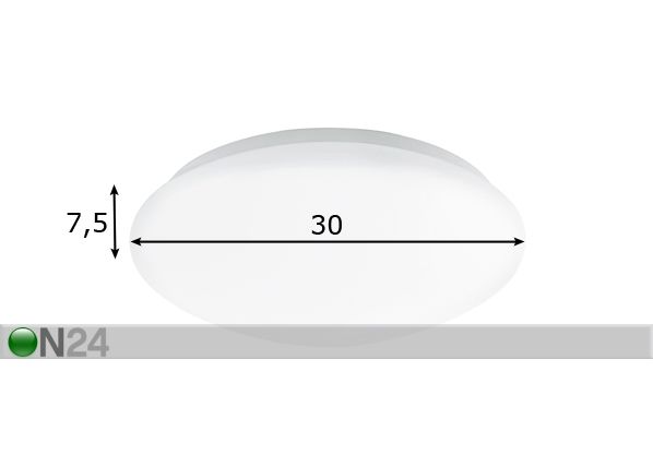 Плафонный светильник LED Giron размеры
