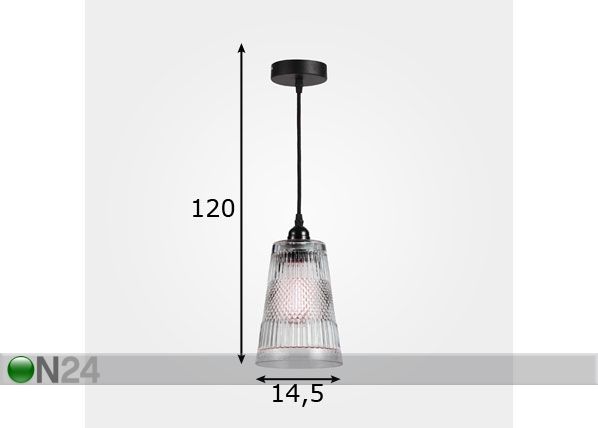 Подвесной светильник Ø14,5 cm размеры
