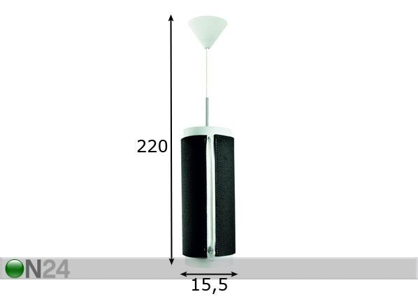 Подвесной светильник Ø15,5 cm размеры