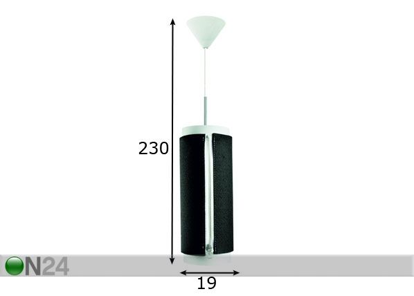 Подвесной светильник Ø19 cm размеры