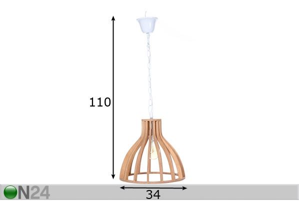 Подвесной светильник Ø34 cm размеры