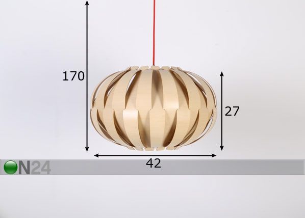 Подвесной светильник Ø42 cm размеры