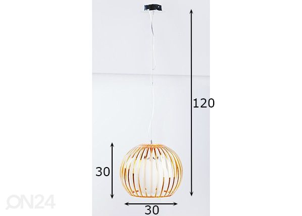 Подвесной светильник Arcada M Ø30 cm размеры