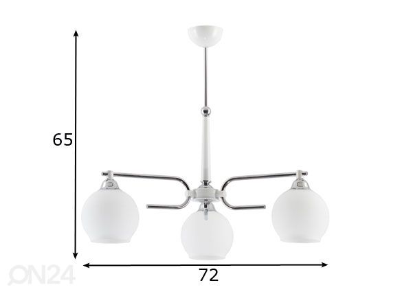 Подвесной светильник Axel-2 3 размеры