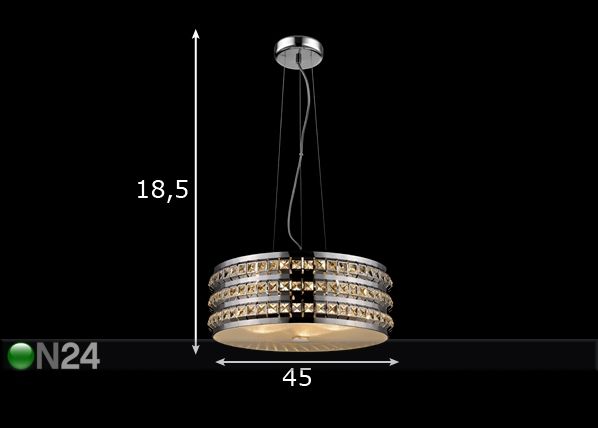 Подвесной светильник Barbosa LED Ø45 cm размеры