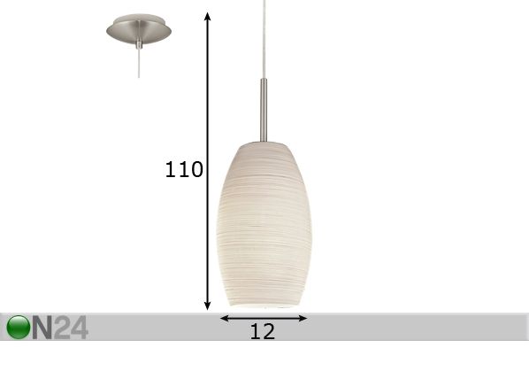 Подвесной светильник Batista LED размеры