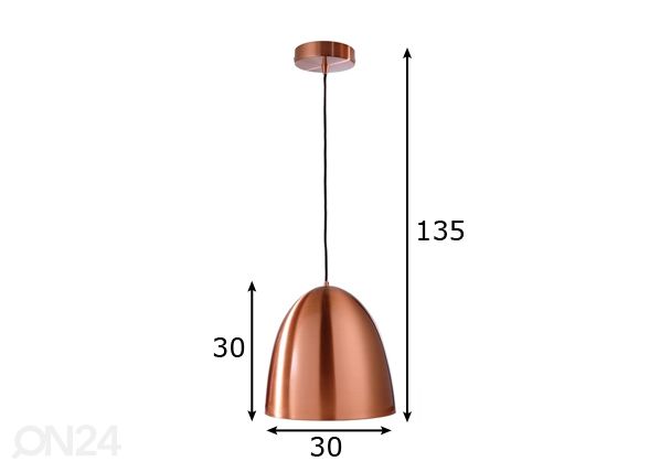 Подвесной светильник Bell размеры