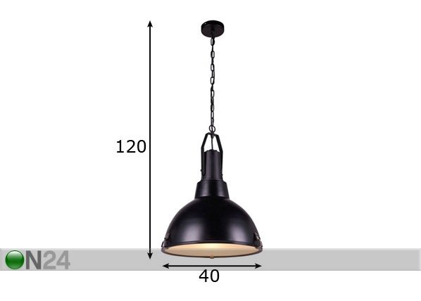 Подвесной светильник Bento размеры