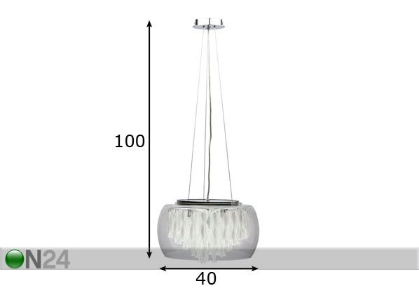 Подвесной светильник Biagio размеры
