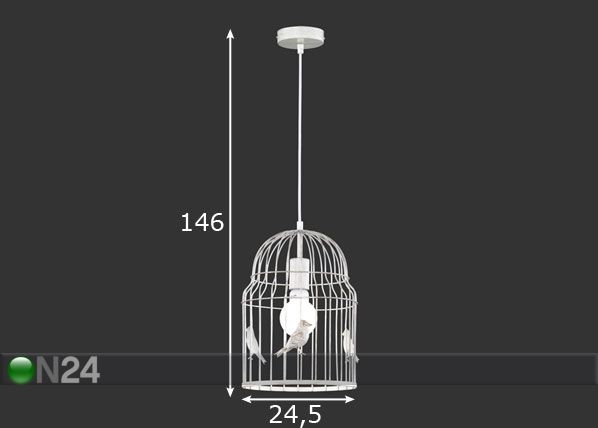 Подвесной светильник Birdy размеры