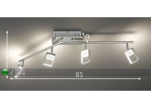 Подвесной светильник Border LED размеры