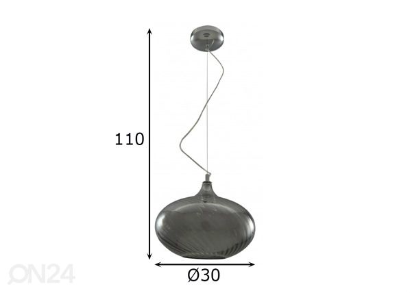 Подвесной светильник Cindy Ø30 cm размеры