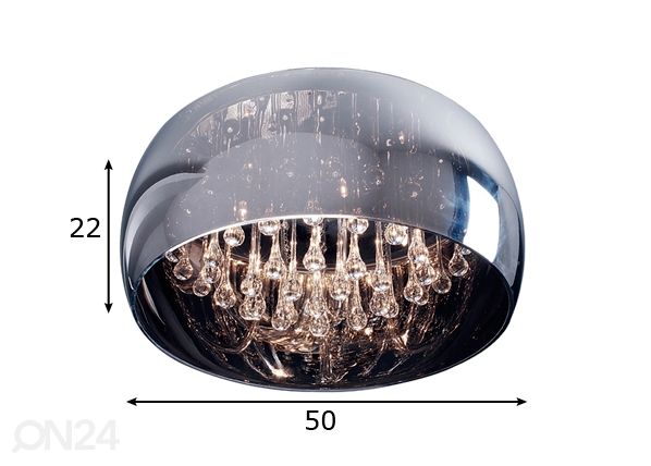 Подвесной светильник Crystal Ø50 см размеры