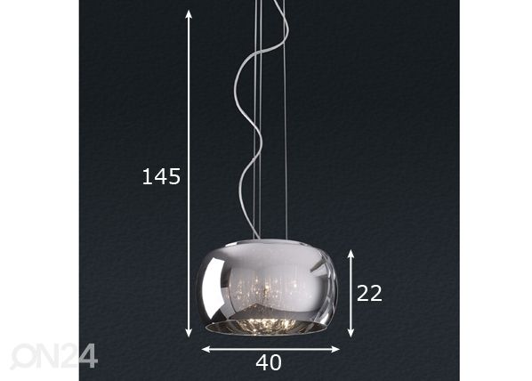 Подвесной светильник Crystal Ø50 см размеры