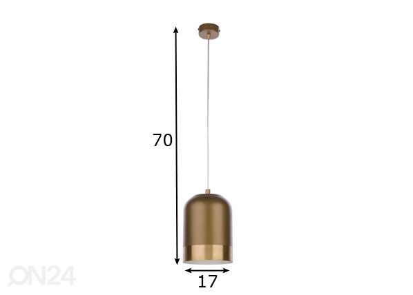 Подвесной светильник Dixon размеры