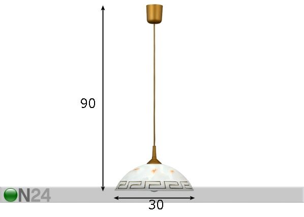 Подвесной светильник Etrusco размеры