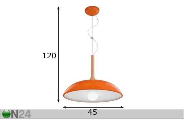 Подвесной светильник Fiore размеры