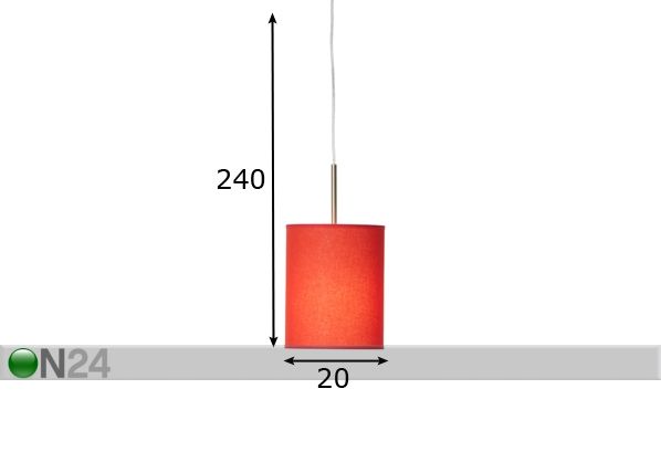 Подвесной светильник Flow размеры
