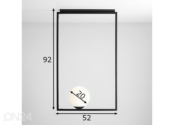 Подвесной светильник Frame размеры